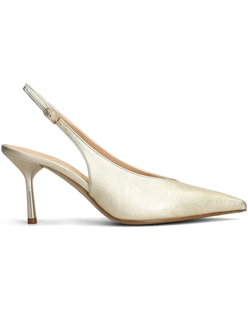 The Seller Slingback-Pumps im Metallic-Look 80mm - Gold Gold