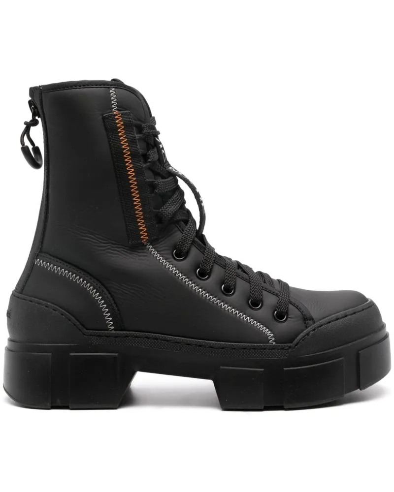 Vic Matié Scubagum Stiefeletten - Schwarz Schwarz