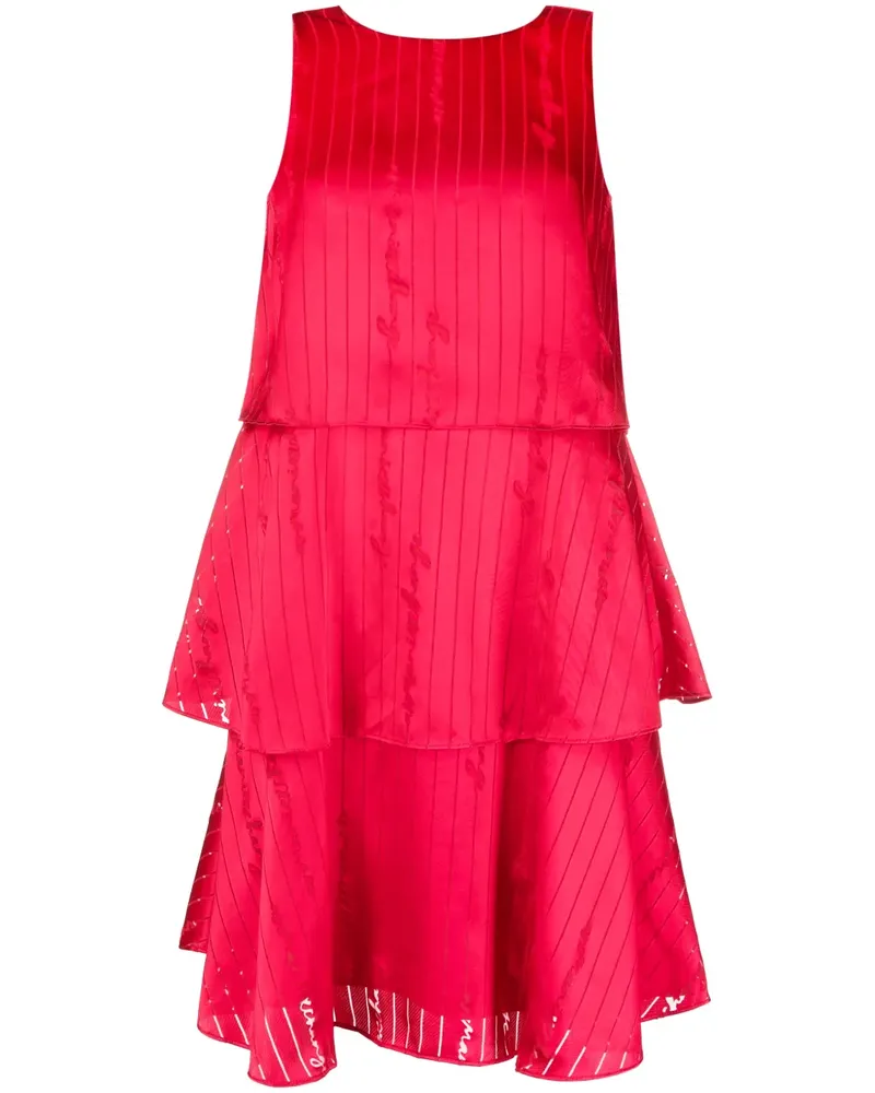 Armani Exchange Minikleid aus Satin - Rot Rot