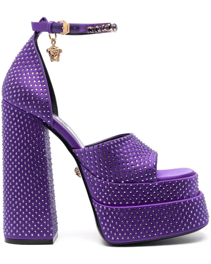 Versace Medusa Aeternitas Sandalen - Violett Violett
