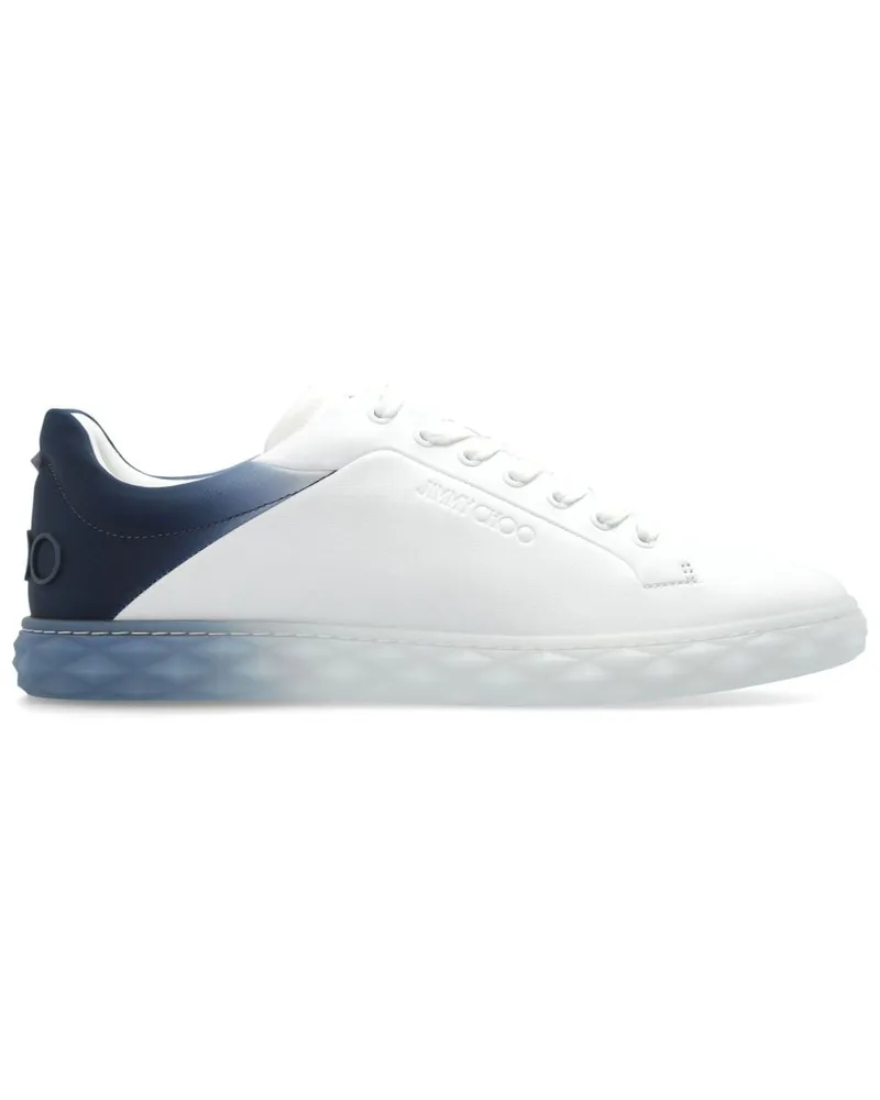 Jimmy Choo Diamond Light/M II Sneakers mit Ombré-Effekt - Weiß Weiß