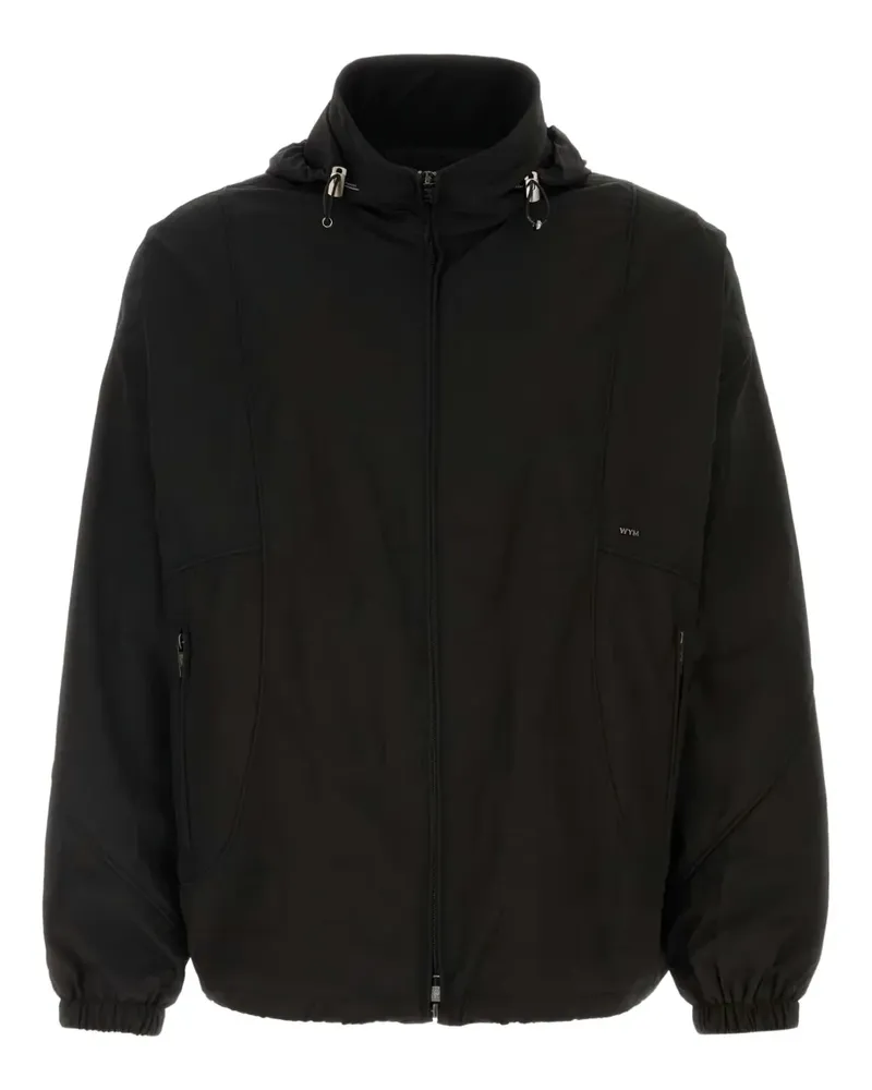 Wooyoungmi Windbreaker mit Kapuze - Schwarz Schwarz
