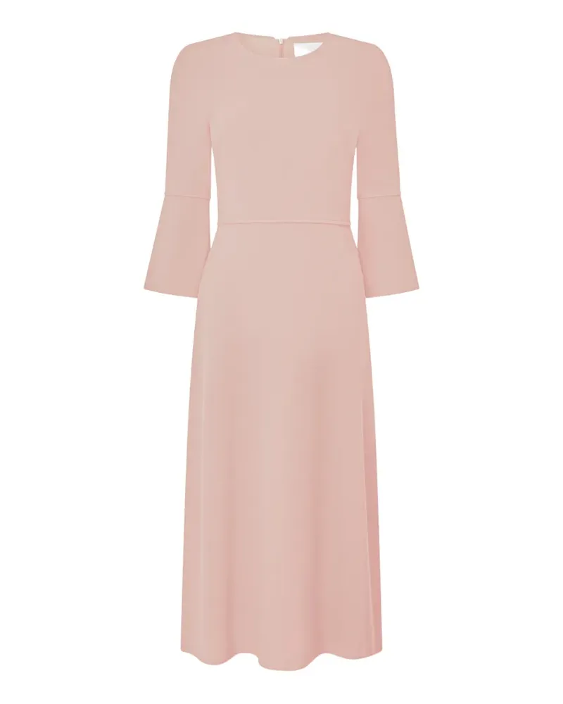 JANE Atelier Riley Midikleid mit Glockenärmeln - Rosa Rosa