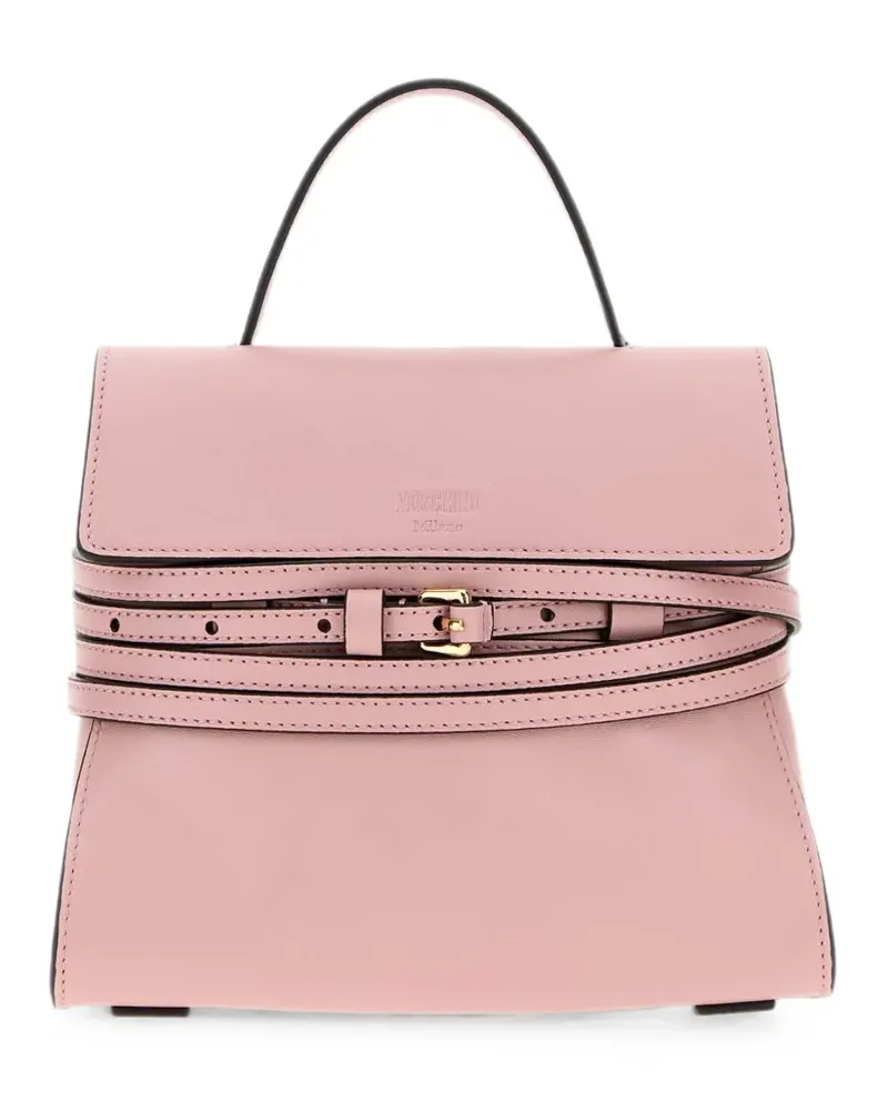 Moschino small Tie Me tote bag - Rosa Rosa