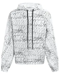 Marni Hoodie mit Logo-Print Weiß