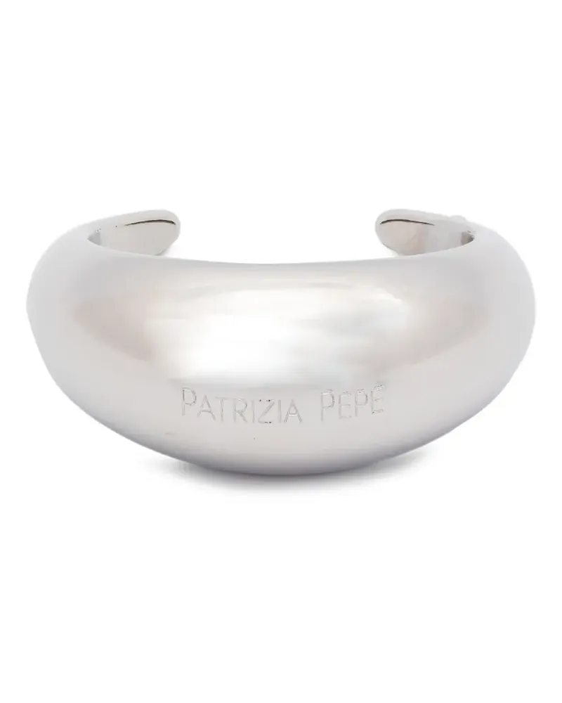 Patrizia Pepe Armspange mit Logo - Silber Silber