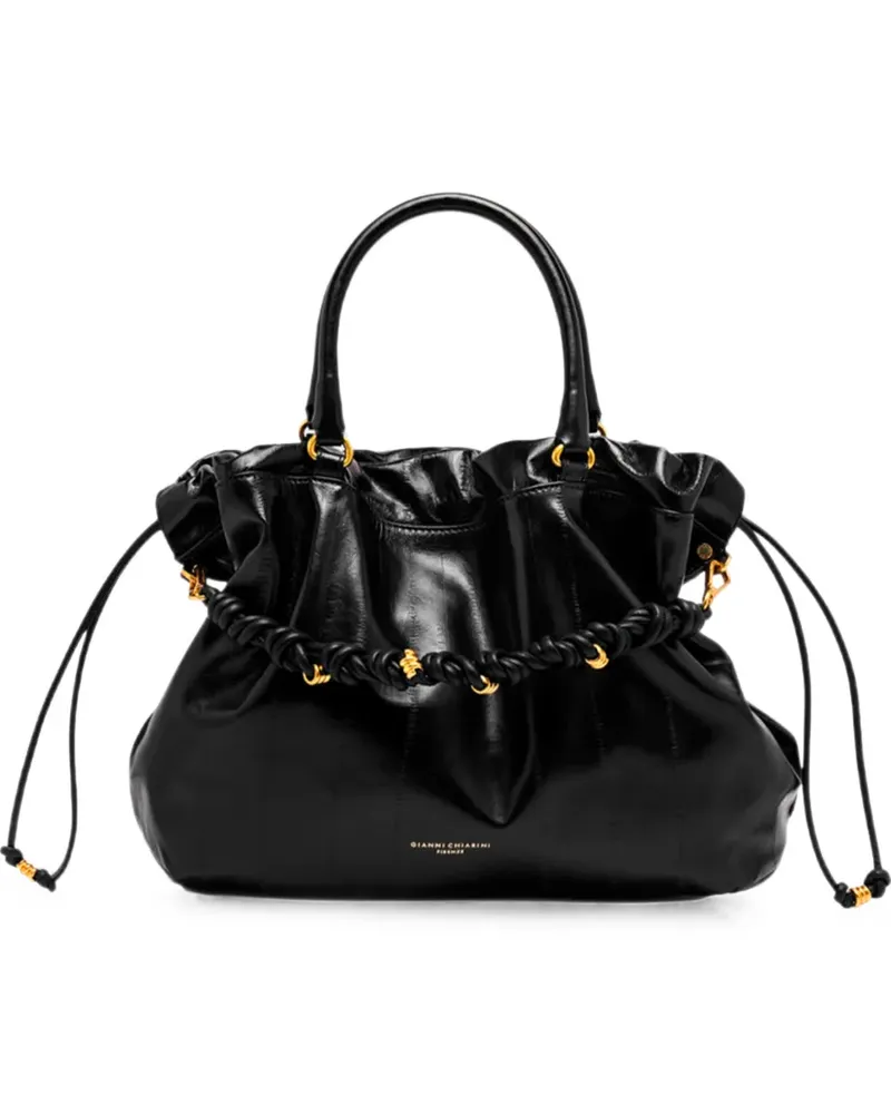 Gianni Chiarini larhe Morgana tote bag - Schwarz Schwarz