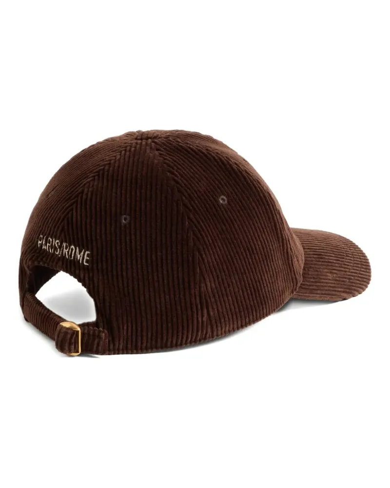 Valentino Garavani Bestickte Baseballkappe - Braun Braun