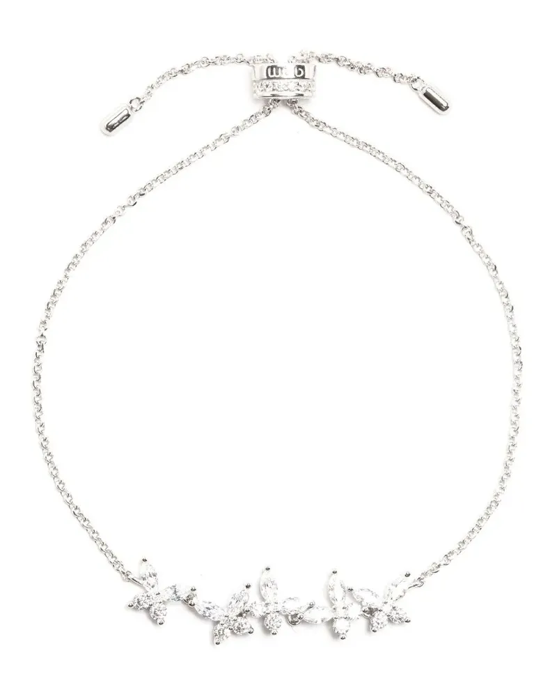 APM Monaco Armband mit Kristallen - Silber Silber