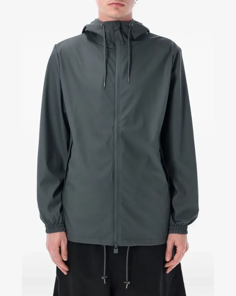 RAINS Storm Breaker Kapuzenjacke - Grau Grau