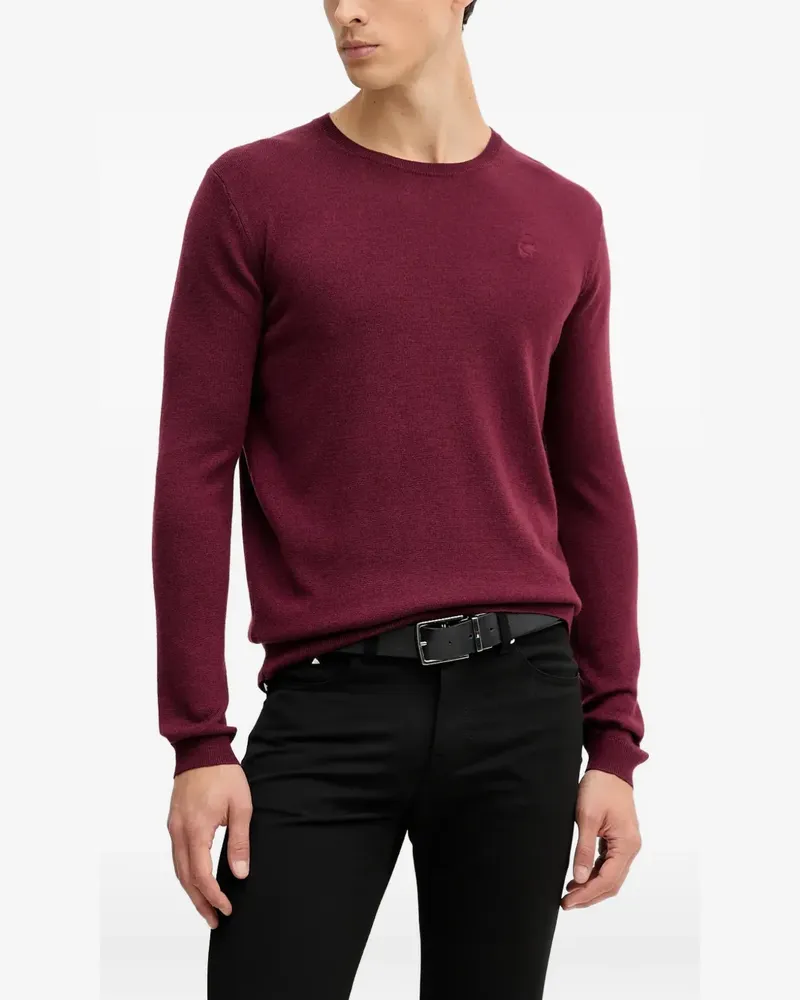 Karl Lagerfeld Pullover mit rundem Ausschnitt - Rot Rot