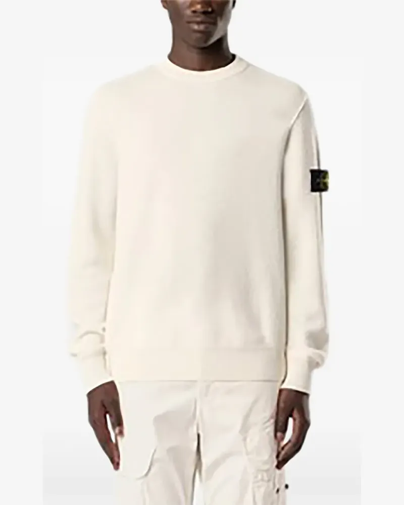 Stone Island 5100011 RWS Pullover aus reiner Wolle - Nude Nude