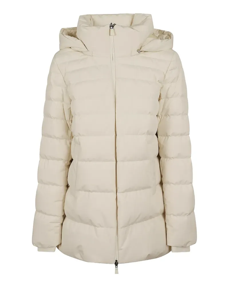 Herno Gesteppte Kapuzenjacke - Weiß Weiß