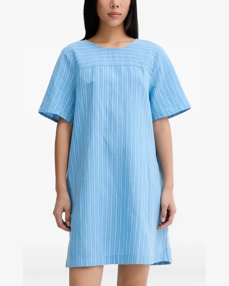 Marc O'Polo Kleid mit Längsstreifen - Blau Blau