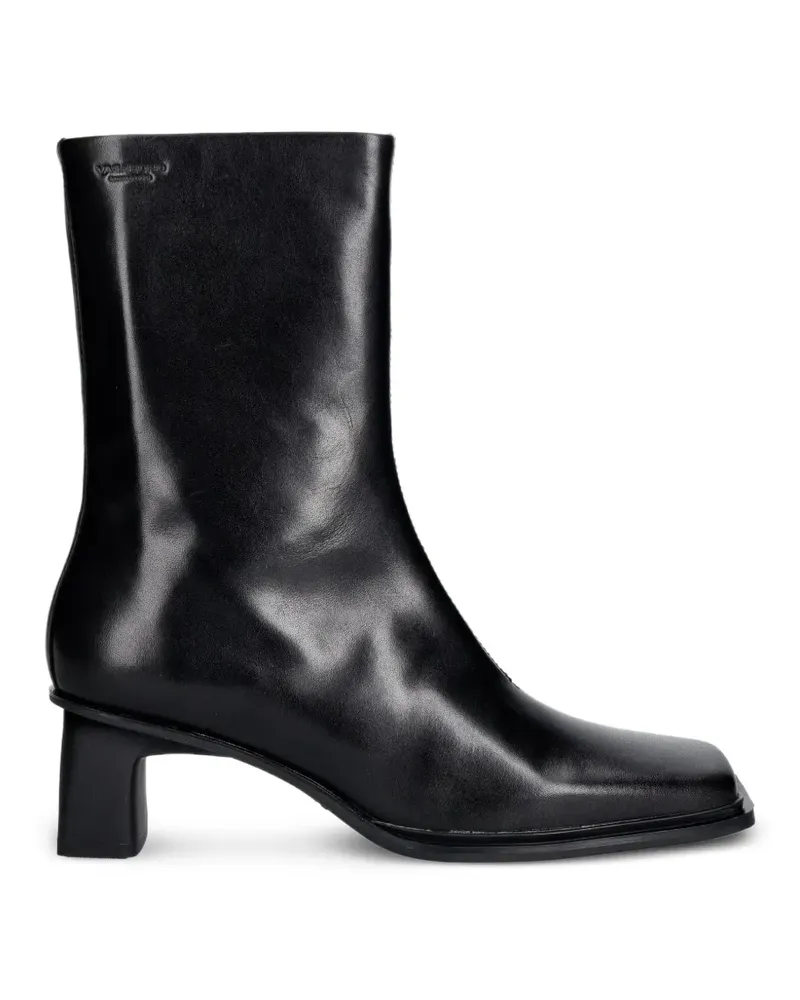 Vagabond Elvina Stiefel mit eckiger Kappe - Schwarz Schwarz