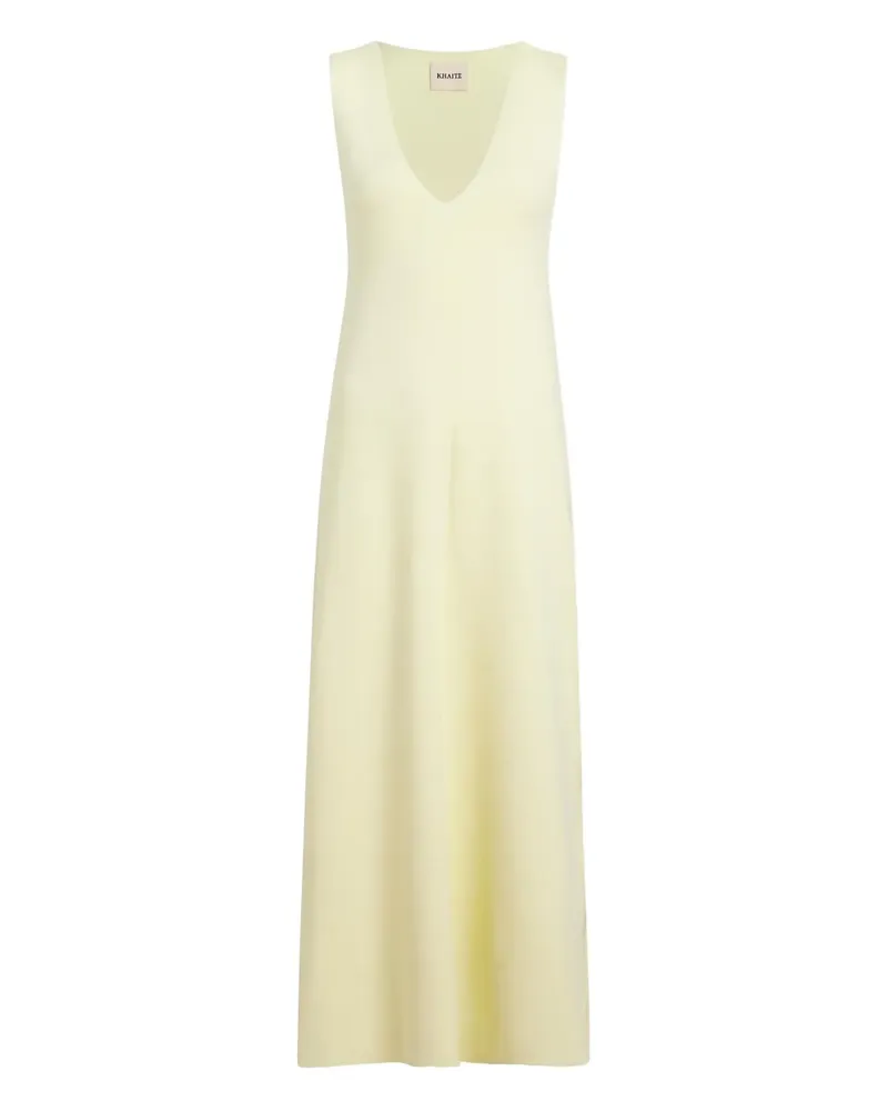 KHAITE Keran Kleid - Gelb Gelb