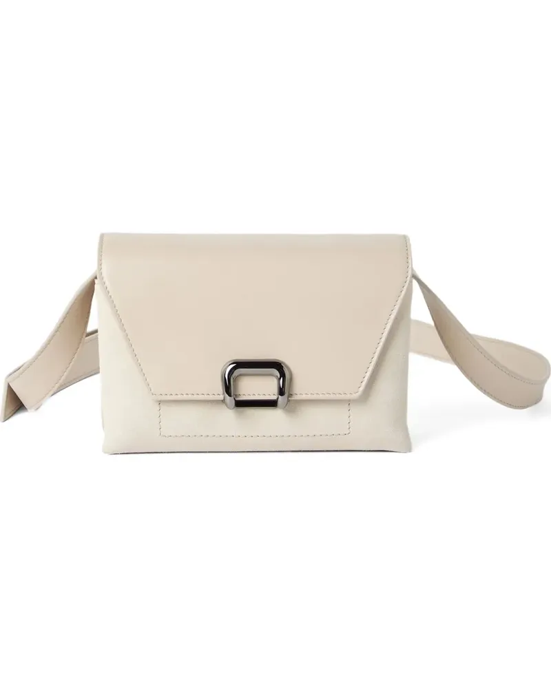 Brunello Cucinelli Kleine Sartorial Umhängetasche - Nude Nude