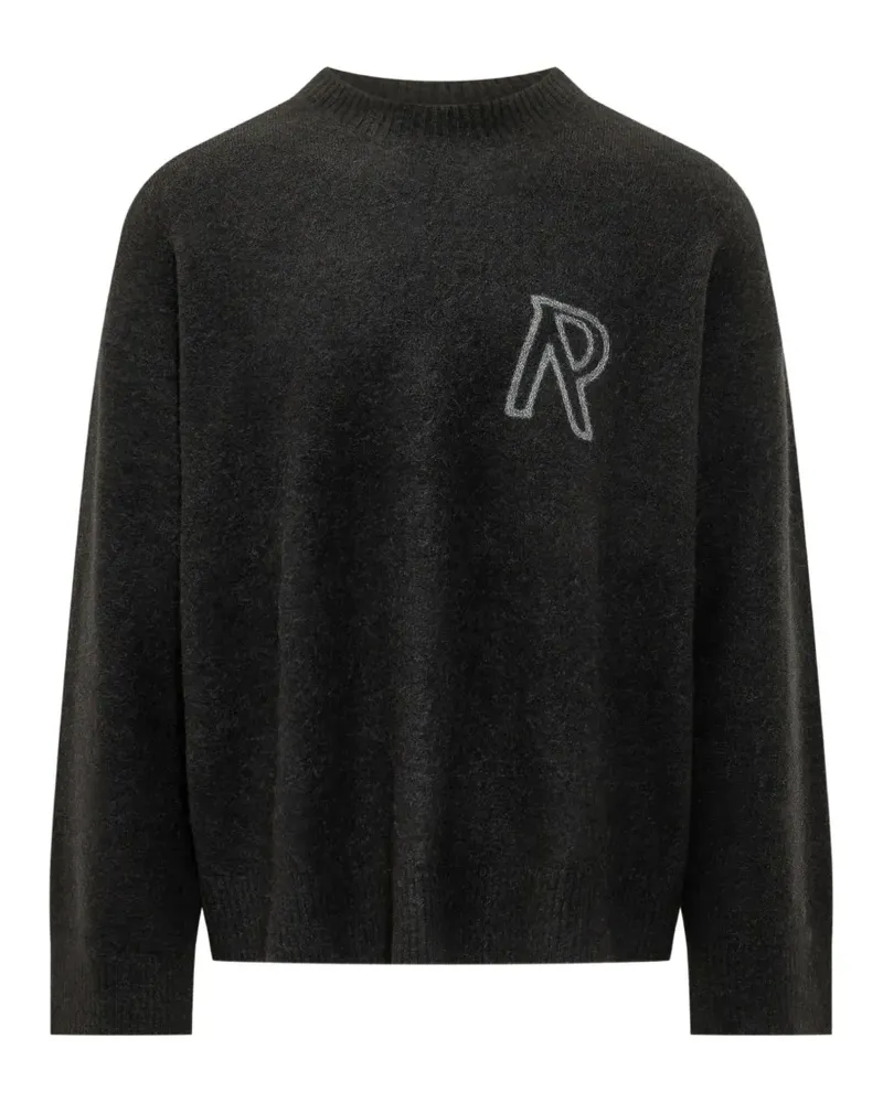 REPRESENT logo-embroidered sweater - Grau Grau
