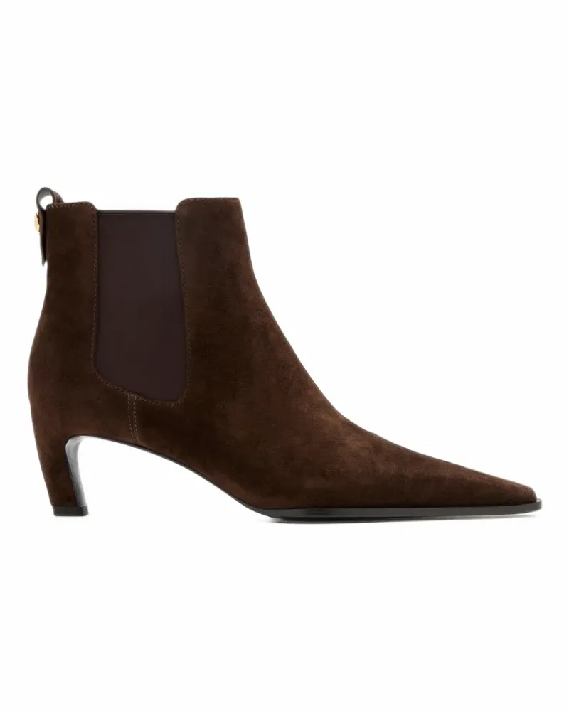 Tory Burch Romy Chelsea-Boots aus Wildleder - Braun Braun