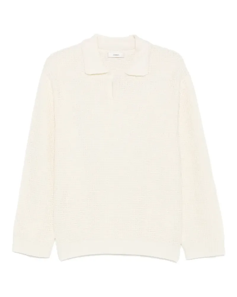COMMAS Pullover mit Waffelstrick-Muster - Nude Nude