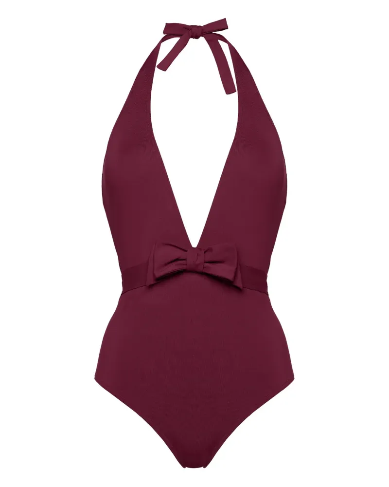 Eres Couture Neckholder-Badeanzug - Violett Violett