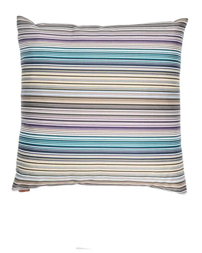 Missoni Home Gestreiftes Kissen - Blau Blau