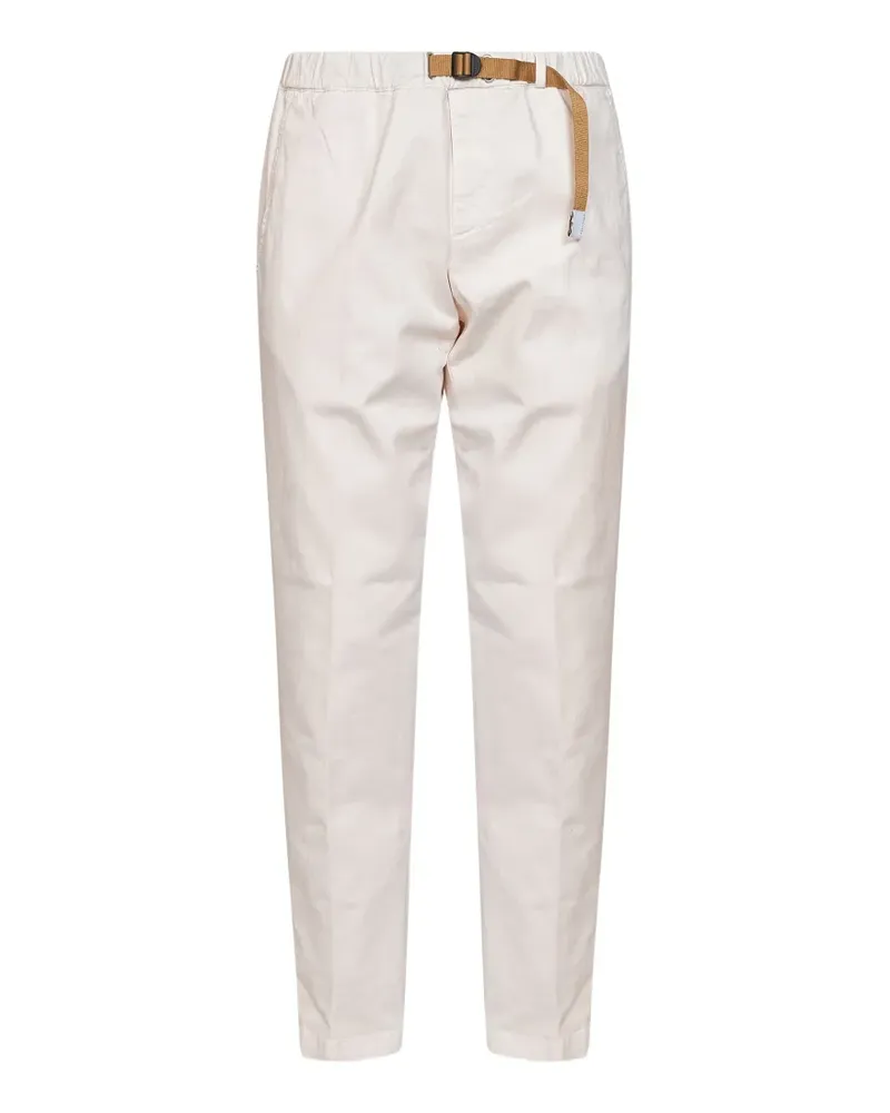 PLAN C Tapered-Hose mit Gürtel - Nude Nude