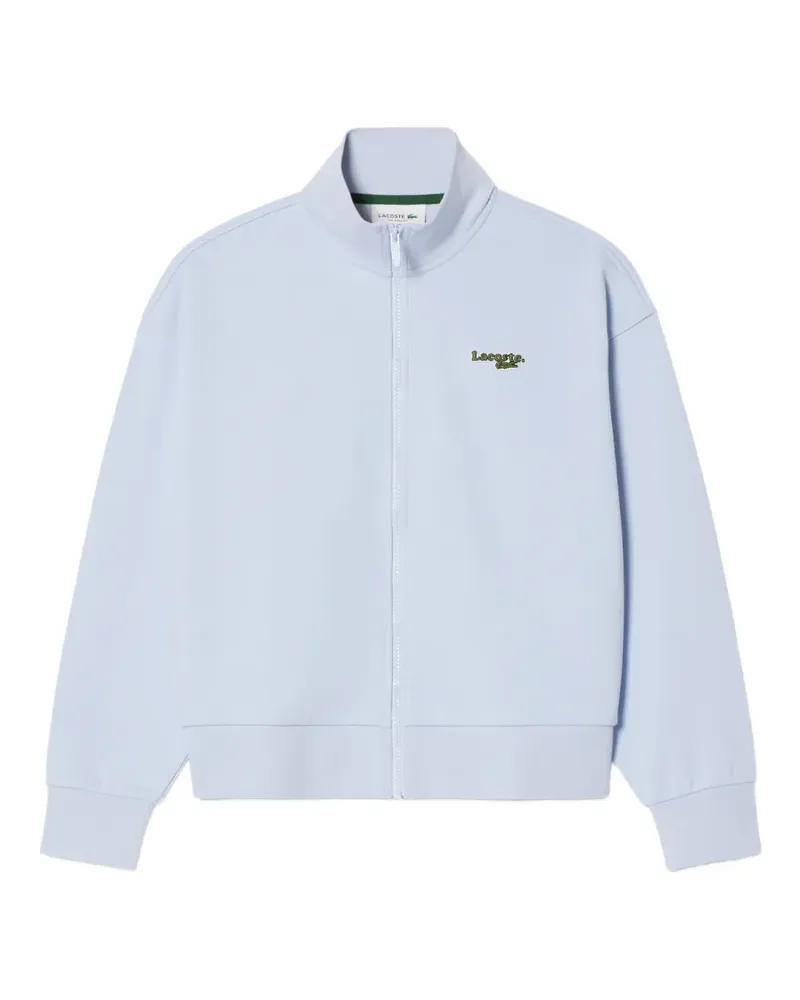 Lacoste zip-up collared sweatshirt - Blau Blau