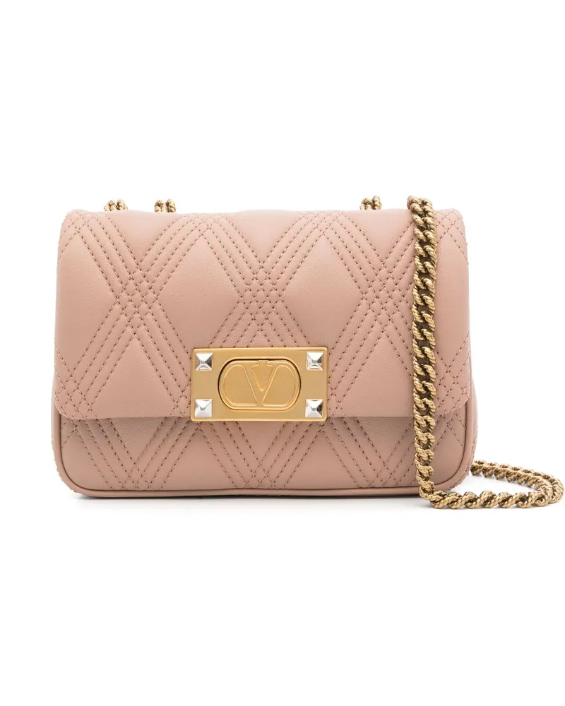 Valentino Garavani Kleine Quiltie 67 Schultertasche - Rosa Rosa