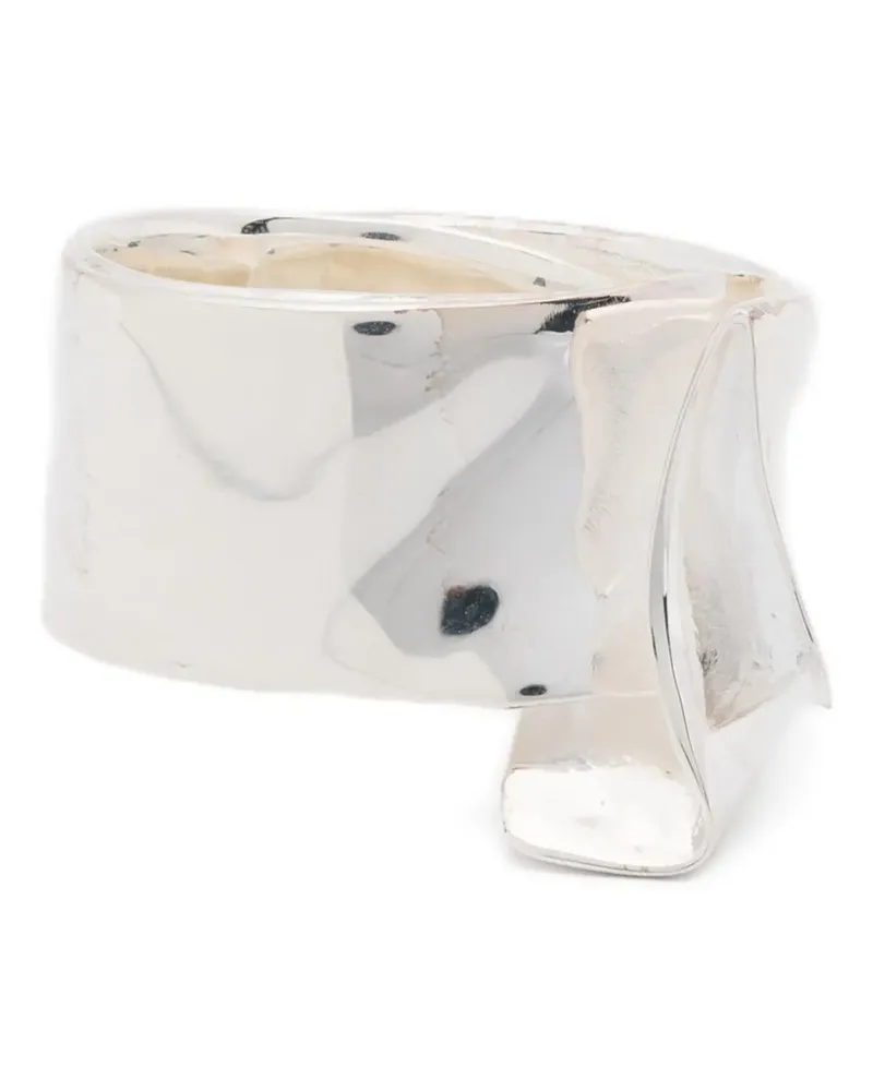 Completedworks Soggy Envelope ring - Silber Silber