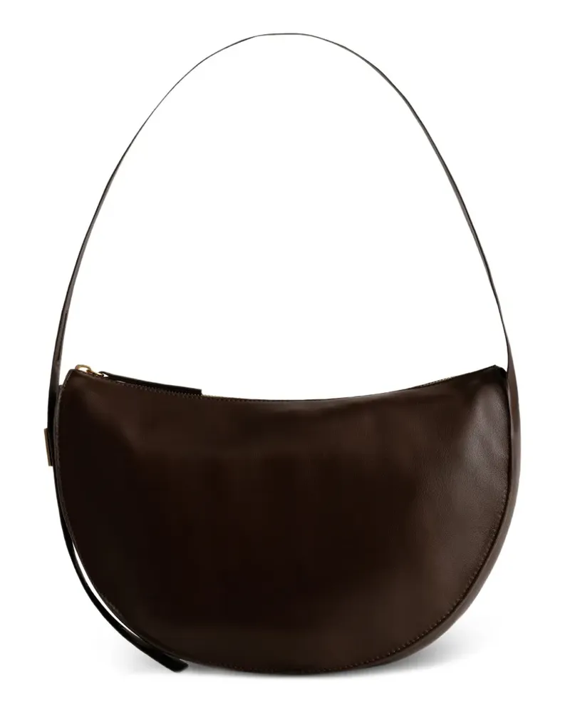 YU MEI Antonia leather shoulder bag - Braun Braun