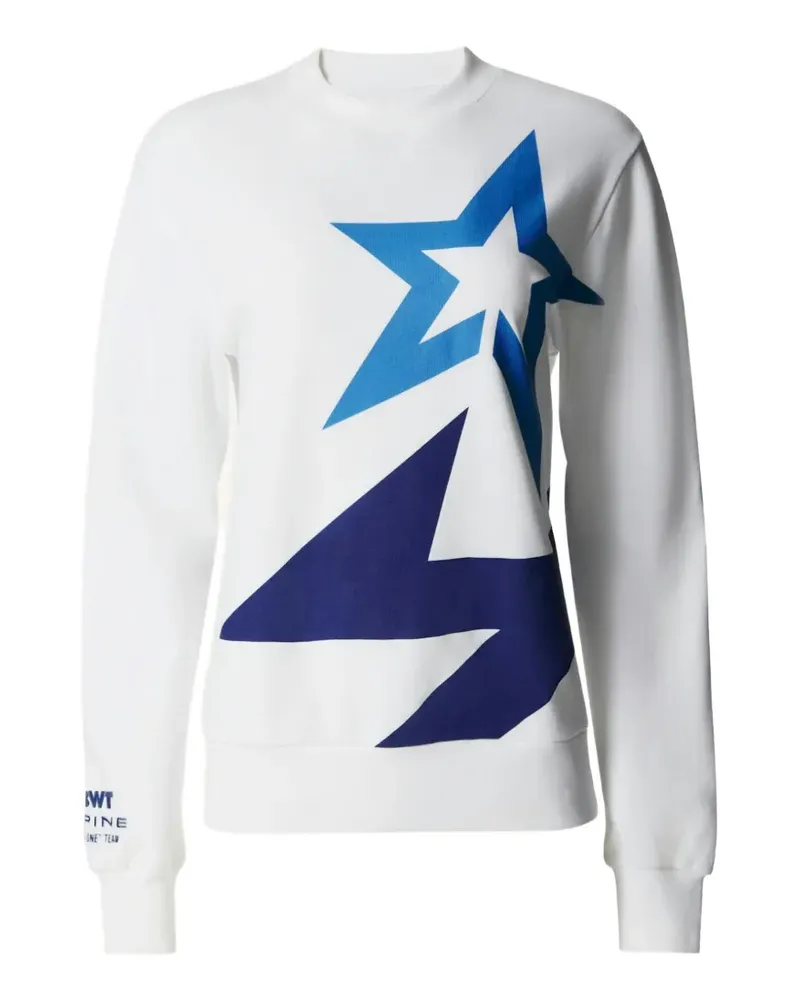 Perfect Moment Sweatshirt mit grafischem Print - Weiß Weiß