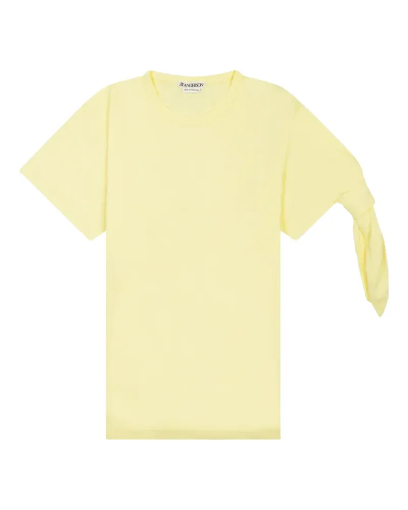 J.W.Anderson T-Shirt mit Knotendetail - Gelb Gelb