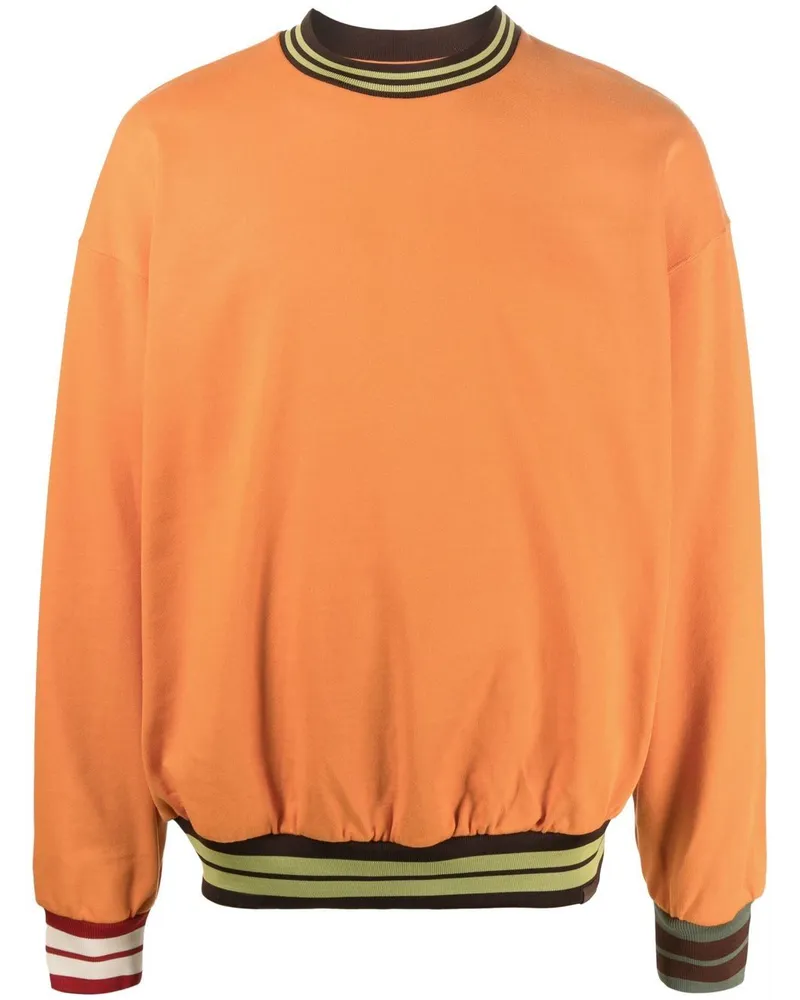 Jacquemus Le Lasso Sweatshirt mit Streifen - Orange Orange
