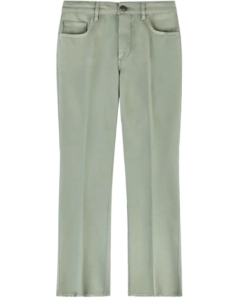 Fay Hose im Five-Pocket-Design - Grün Grün