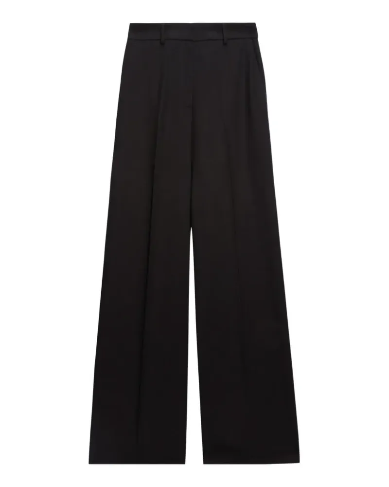 MSGM Klassische Palazzohose - Schwarz Schwarz