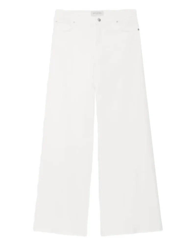 Ermanno Scervino flared cotton jeans - Weiß Weiß