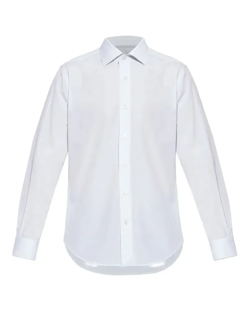 Eleventy button shirt - Weiß Weiß