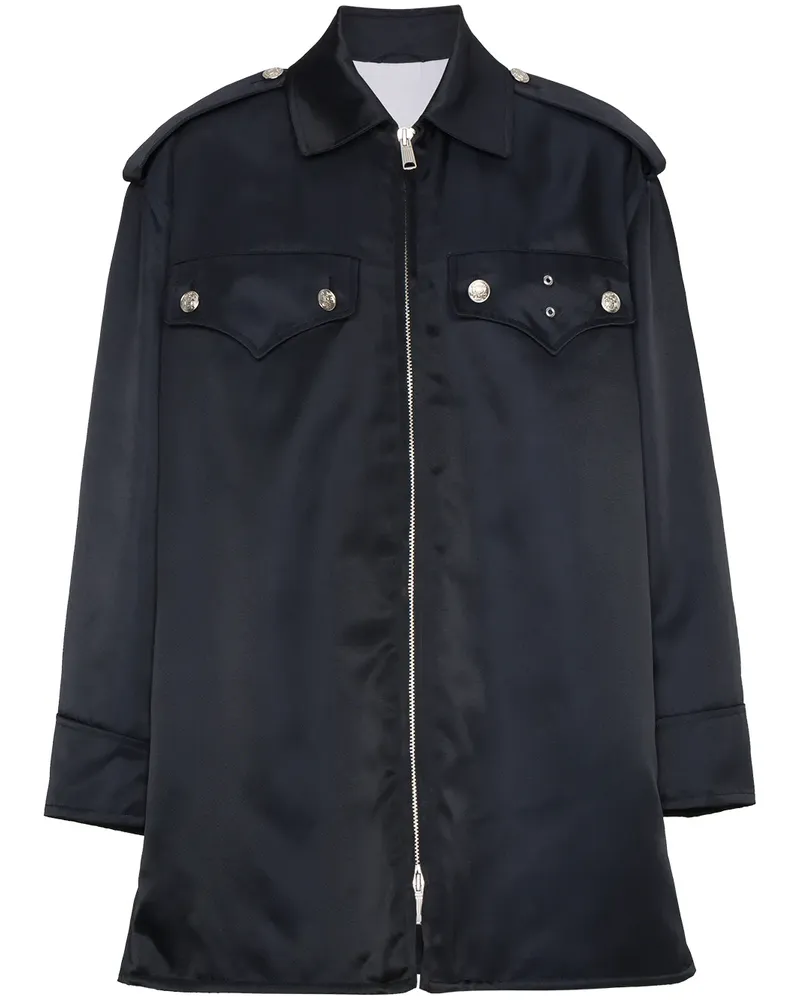 Calvin Klein Jacke mit zwei Taschen - Blau Blau