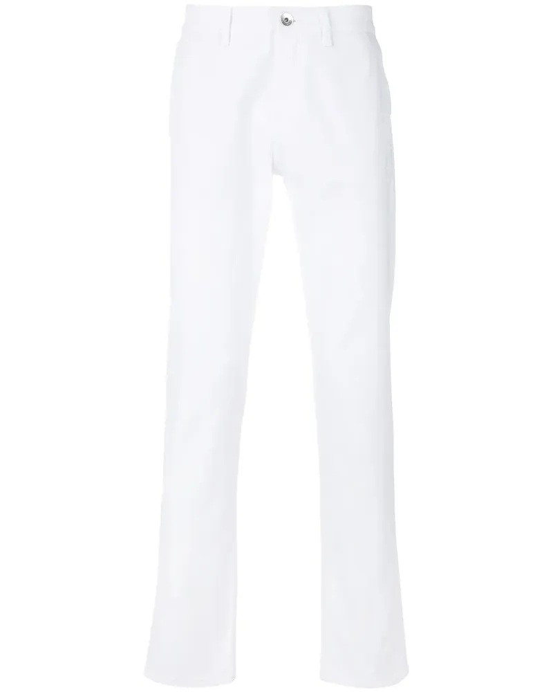 Brunello Cucinelli Klassische Chino - Weiß Weiß