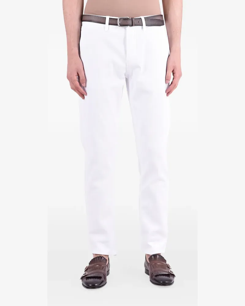 Brunello Cucinelli Klassische Chino - Weiß Weiß