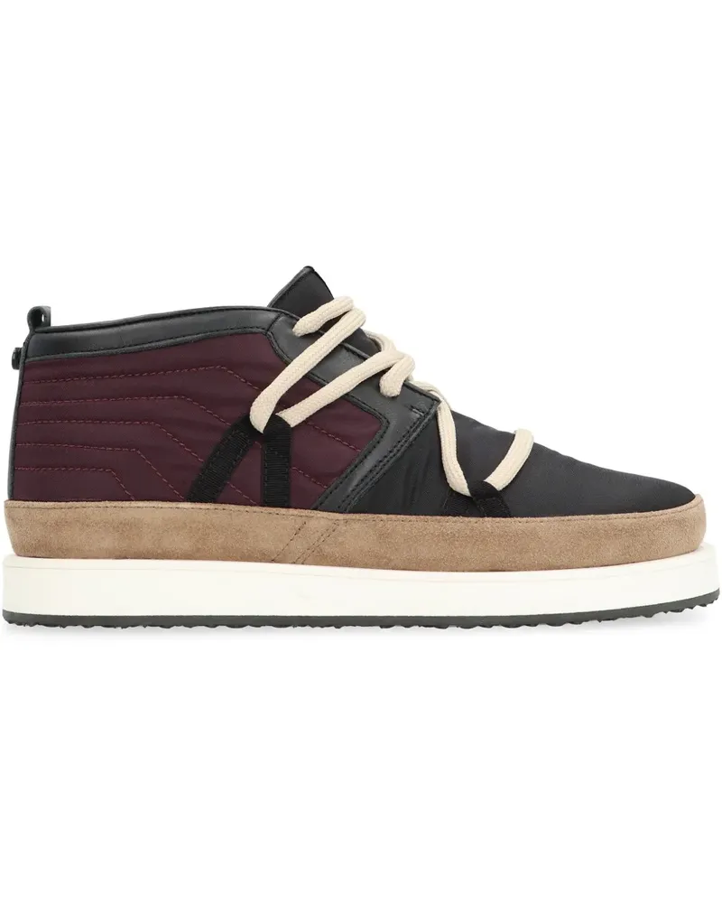 Volta Sneakers aus Leder - Schwarz Schwarz