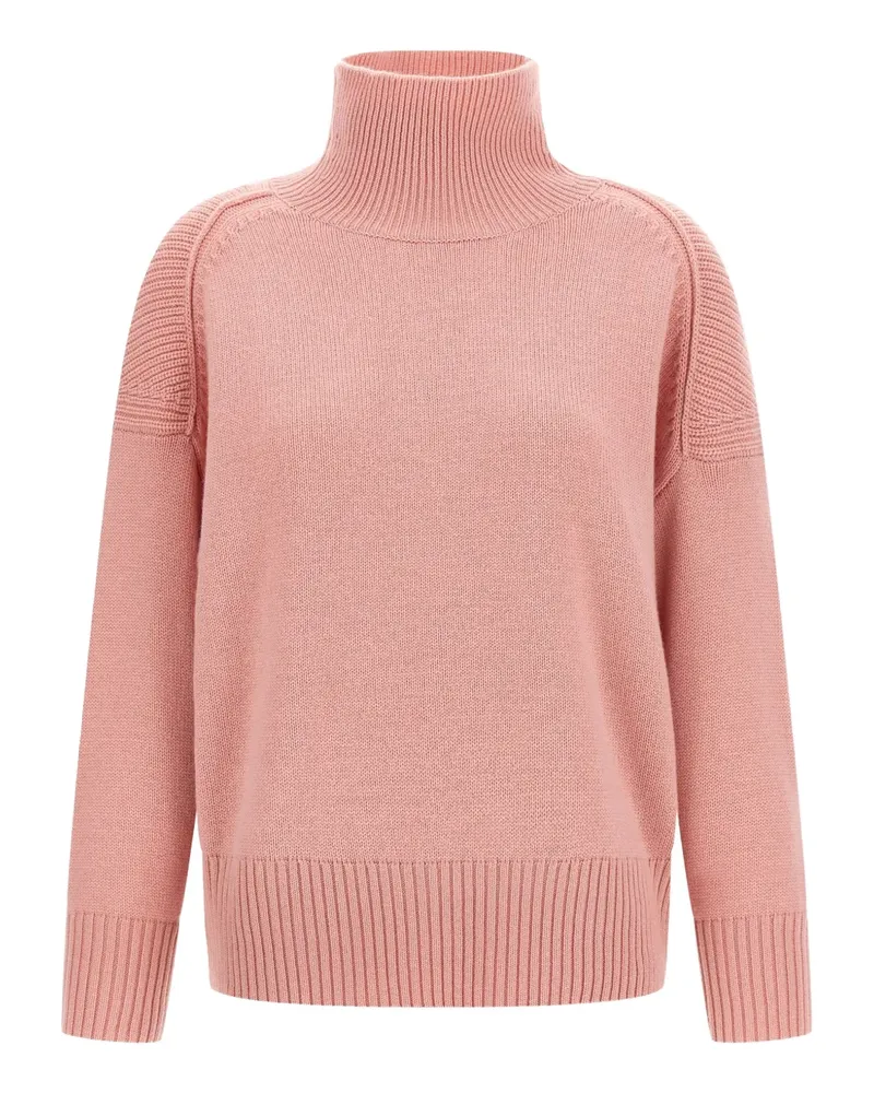 Alberto Biani Kaschmirpullover mit Stehkragen - Rosa Rosa