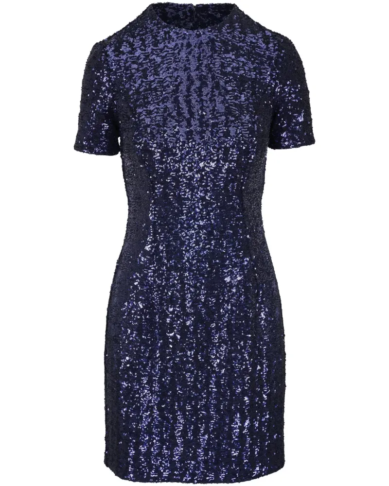 Michael Kors Kleid mit Pailletten - Blau Blau