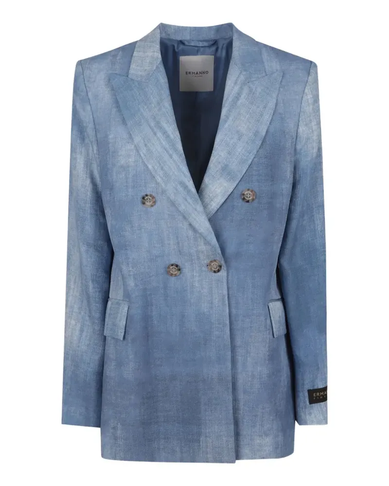 Ermanno Scervino double-breasted blazer - Blau Blau