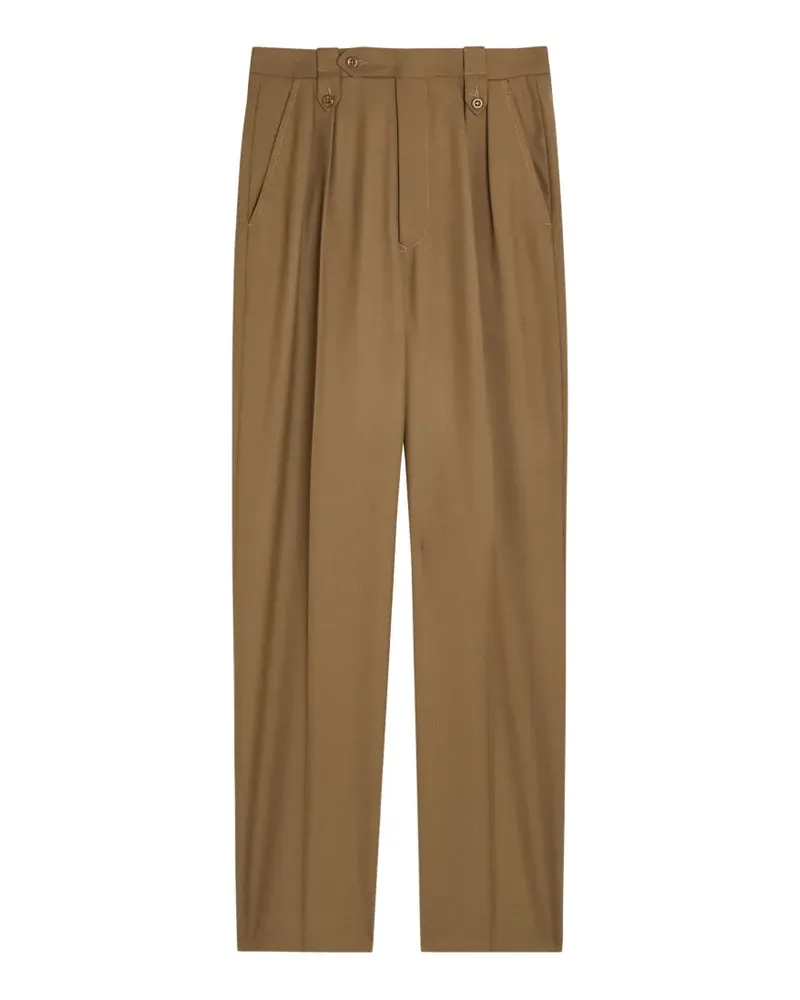 Maison Margiela pleated trousers - Nude Nude