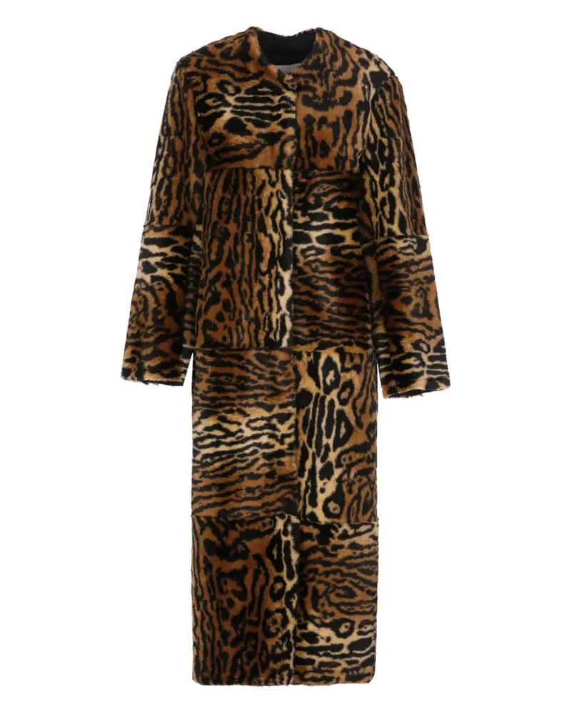 STAND Hilma coat - Braun Braun