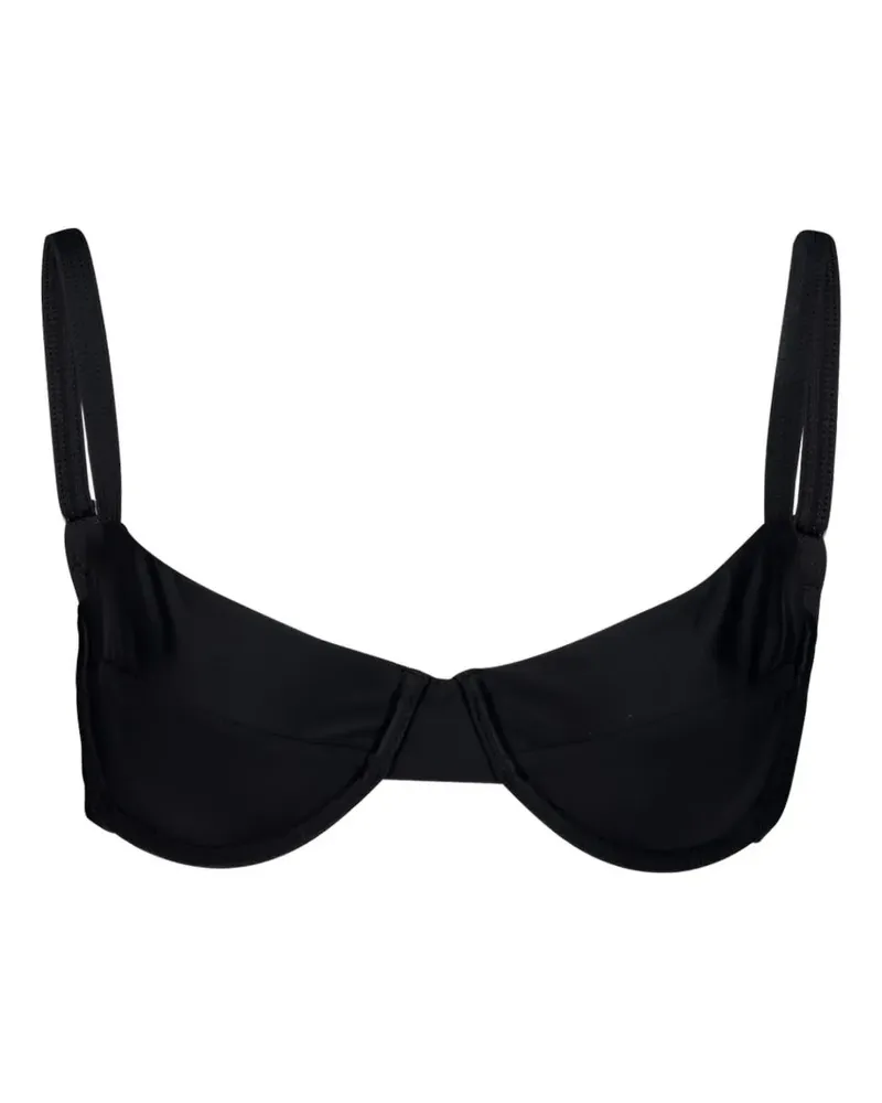 Matteau balconette bikini top - Schwarz Schwarz