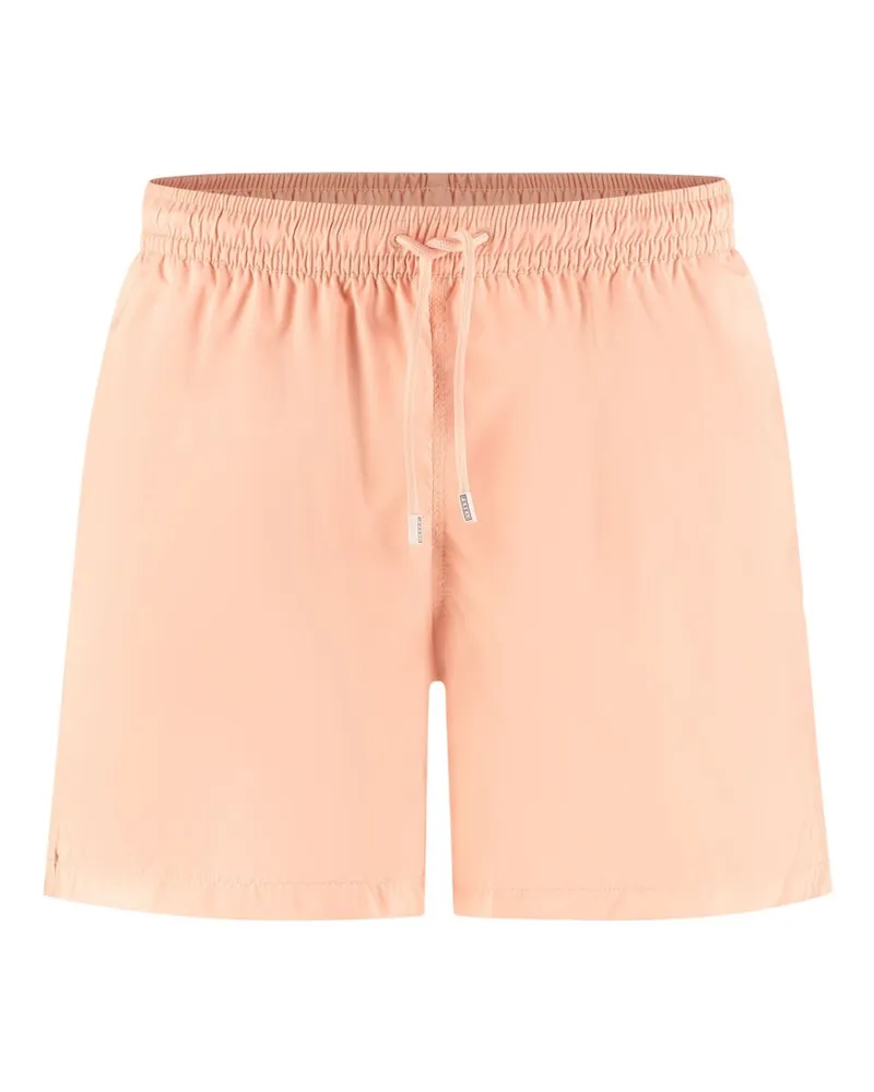 Fedeli Badeshorts mit Logo-Patch - Orange Orange