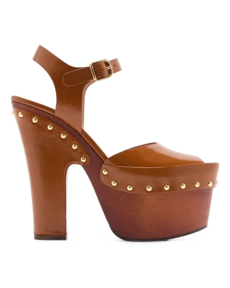 Chloé Meret platform sandals - Braun Braun